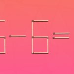 Musisz przesunąć tylko jedną zapałkę, aby równość była poprawna: wymagająca