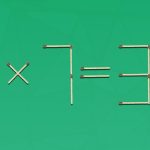 Musisz usunąć 2 dopasowania, aby równość była poprawna: szybki test IQ Musisz usunąć 2 dopasowania, aby równość była poprawna: szybki test